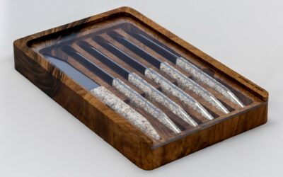 Coffret bois coutellerie